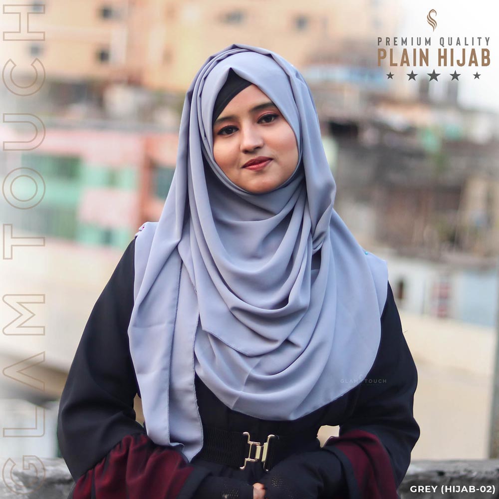 HIJAB-02 - Grey