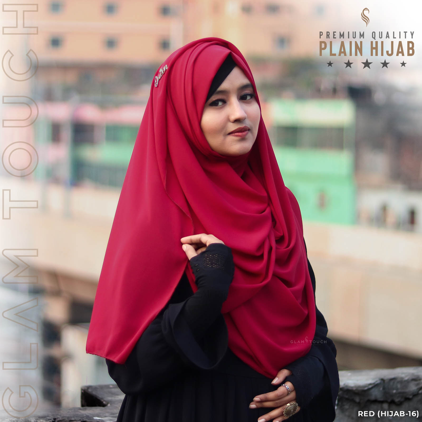 HIJAB-16 - Red