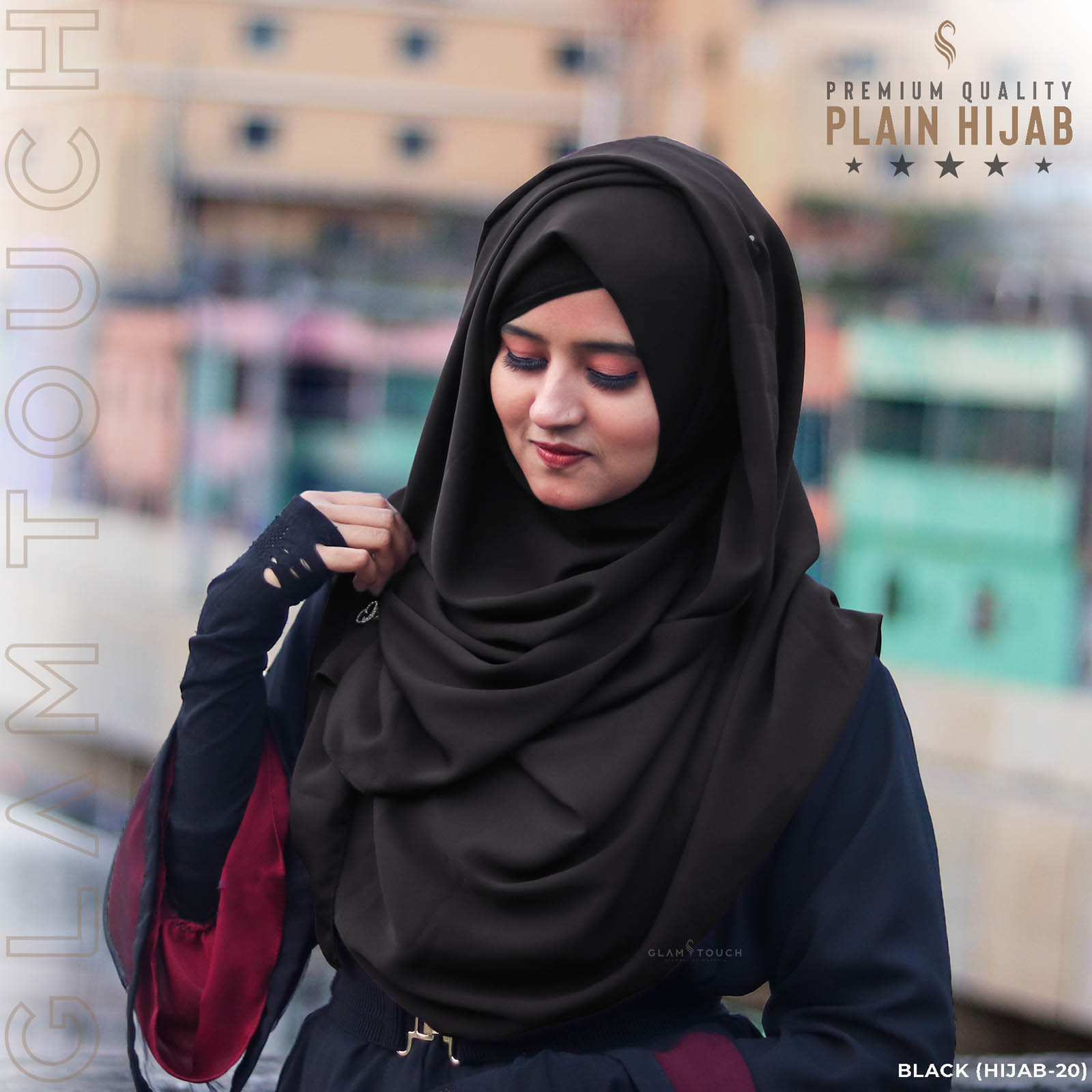 HIJAB-20 - Black