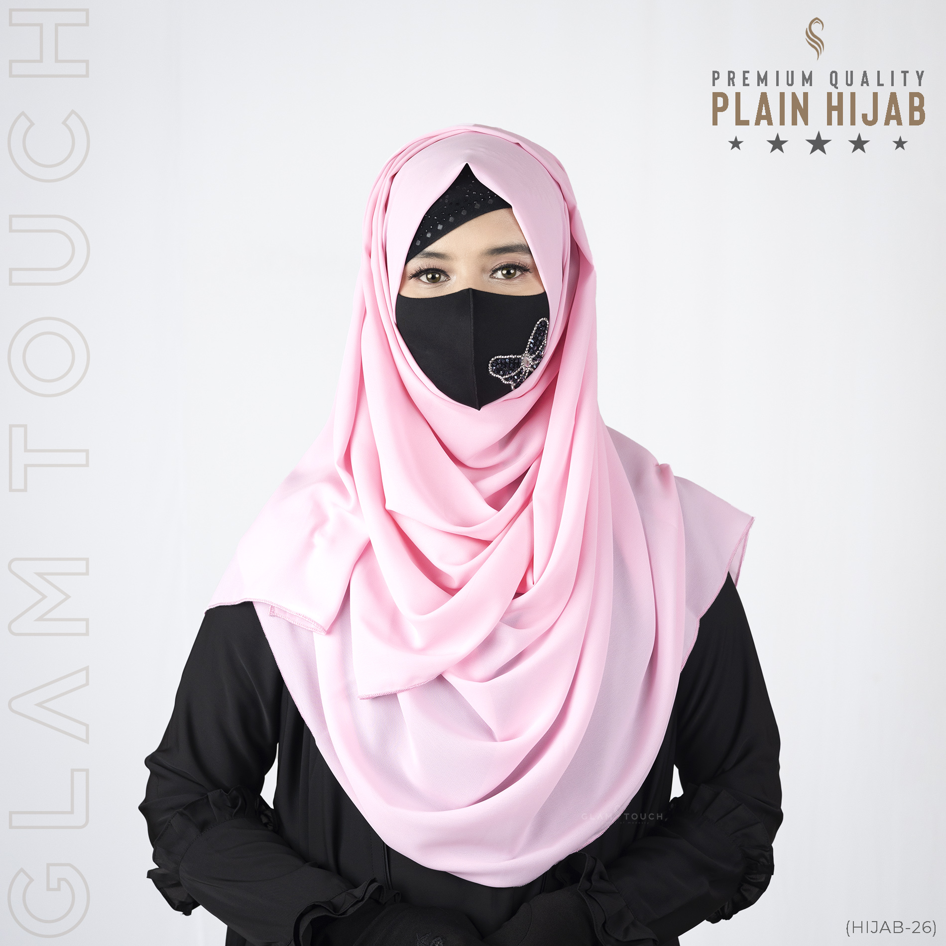Hijab-26 Baby Pink