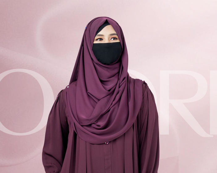 Hijab-31 (Wine)